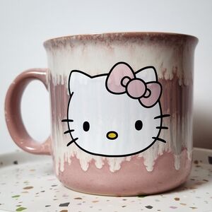 NEW Sanrio Hello Kitty 20oz Pink Ombre Ceramic Mug